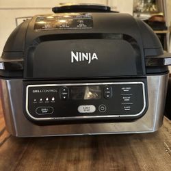 Open Box Never Used Ninja Foodi Indoor 5-in-1 Grill (+ Air Fry, Roast, Bake, & Dehydrate) Up To 3lb Roast Dishwasher Safe