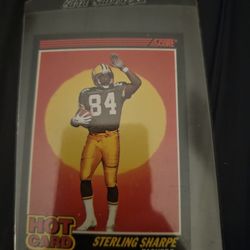 Insert Card Sterling Sharpe 