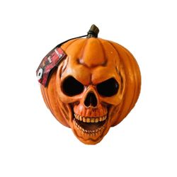 Spirit Halloween II Pumpkin Light Up Statue Michael Myers Jack O Lantern