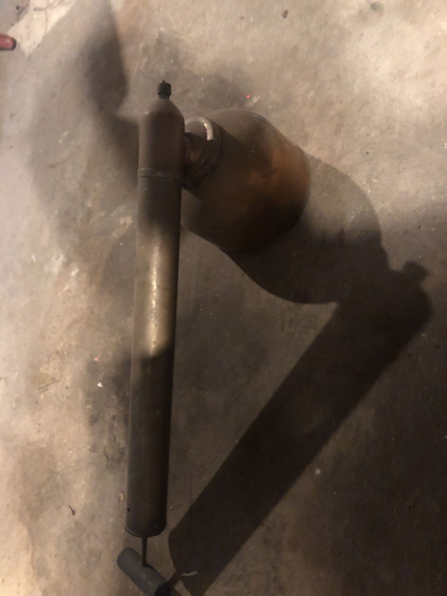 Vintage copper sprayer