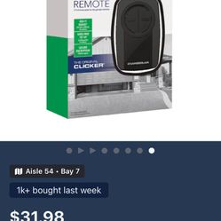 Universal garage door remote