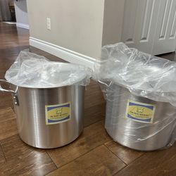 16QT Commercial Aluminum Stock Pot – Thunder Group