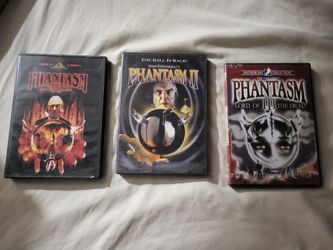Phantasm 2, 3, and 4 DVDs