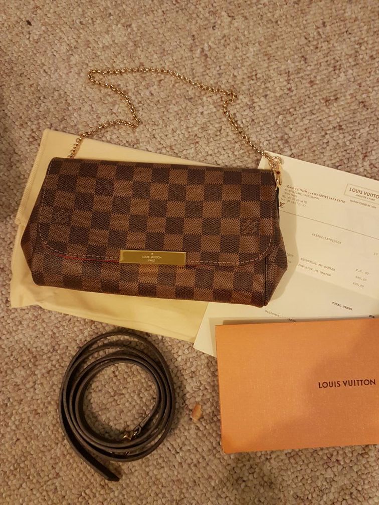 Pre-Owned Louis Vuitton Damier Ebene Favorite PM – Bremer Jewelry
