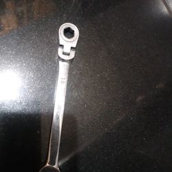 Size 10mm 6 Point Mac Tool Flex Head Wrench