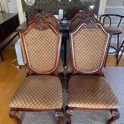 AICO Michael Amini Set of 4 Dining Chairs