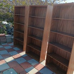 Bookshelves  3 for $75