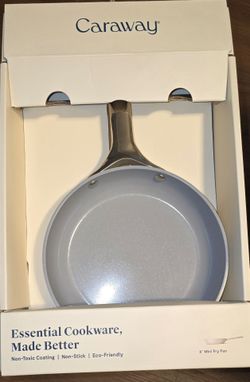 Caraway Non-Stick Ceramic-Coated Mini Fry Pan (1.05 qt, 8")
Non-Toxic, PTFE and PFOA Free, Oven Safe
