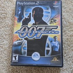 007 Agent Under Fire - Sony Playstation 2 PS2 Tested Authentic 1Y Near Mint