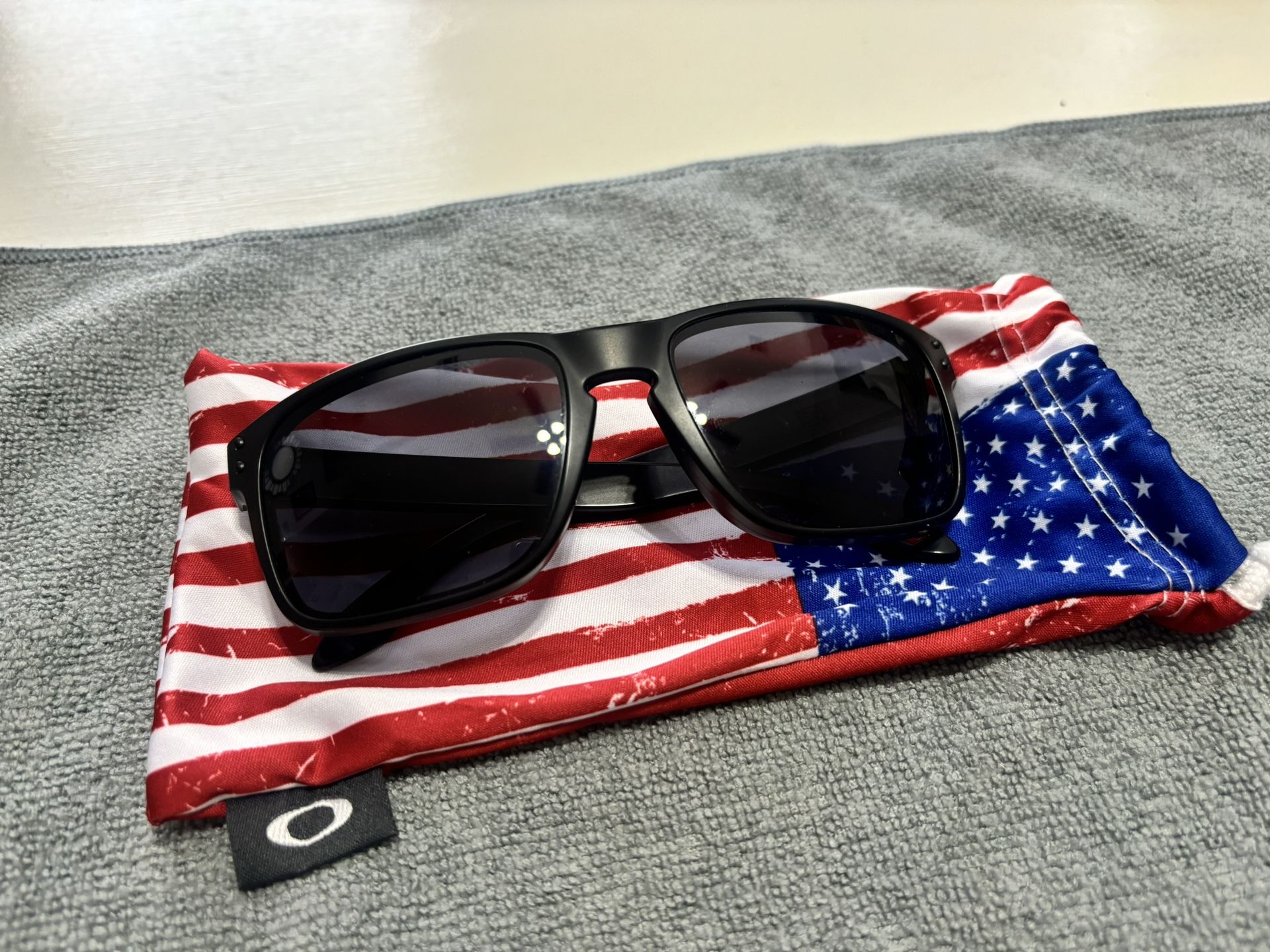 Oakley Holbrook American Flag Sunglasses 