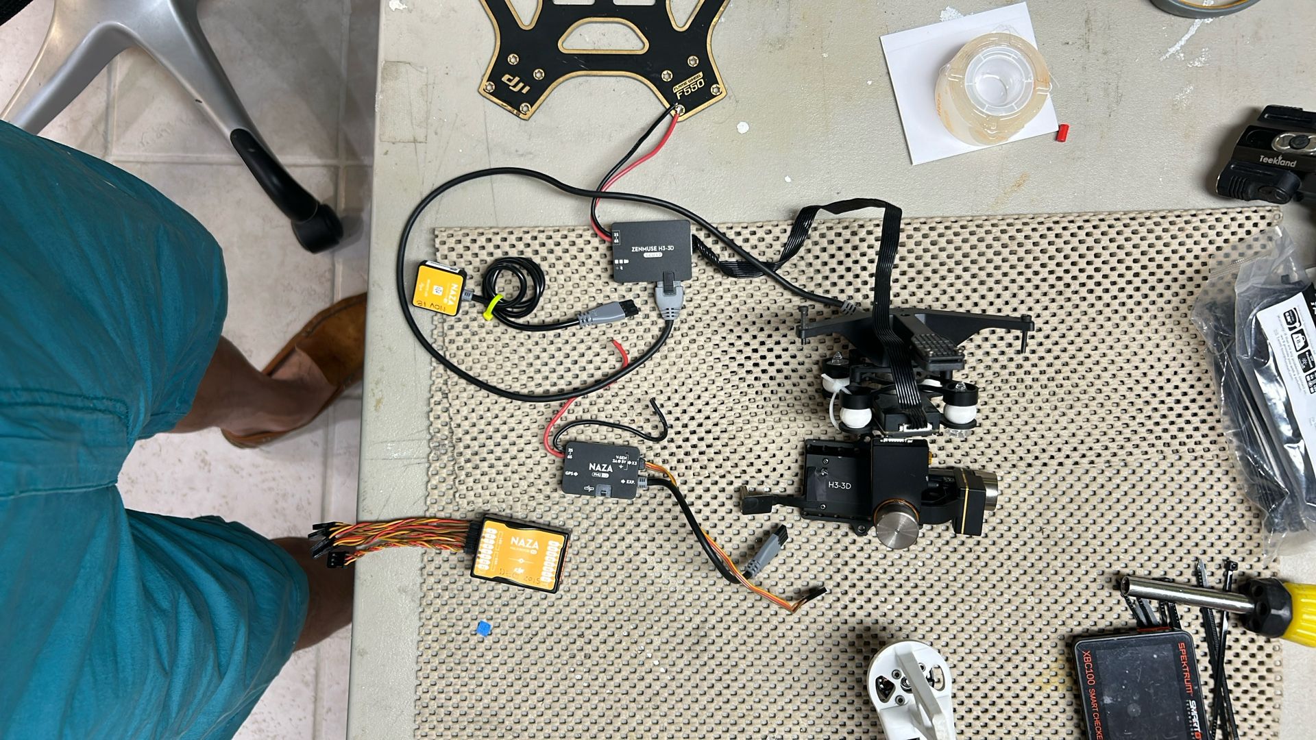 DJI ZENMUSE H3 3D GoPro Gimbal