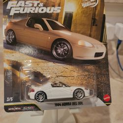 New Hot Wheels Fast And Furious Honda Del Sol 