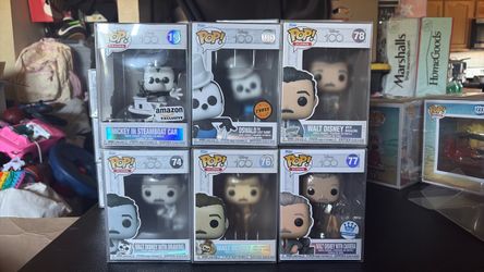 Funko Pop Disney 100 Lot of 6