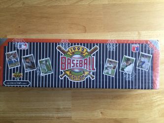 MLB trading cards complete sets 1991 1992