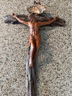 Rare, Vintage, 29" Crucifix