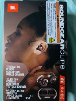 JBL Soundgear Clips Open Ear Wireless Earbuds