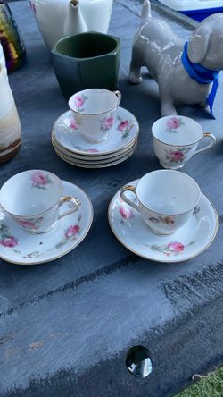 Cherry China Tea Cup/espresso /Plates