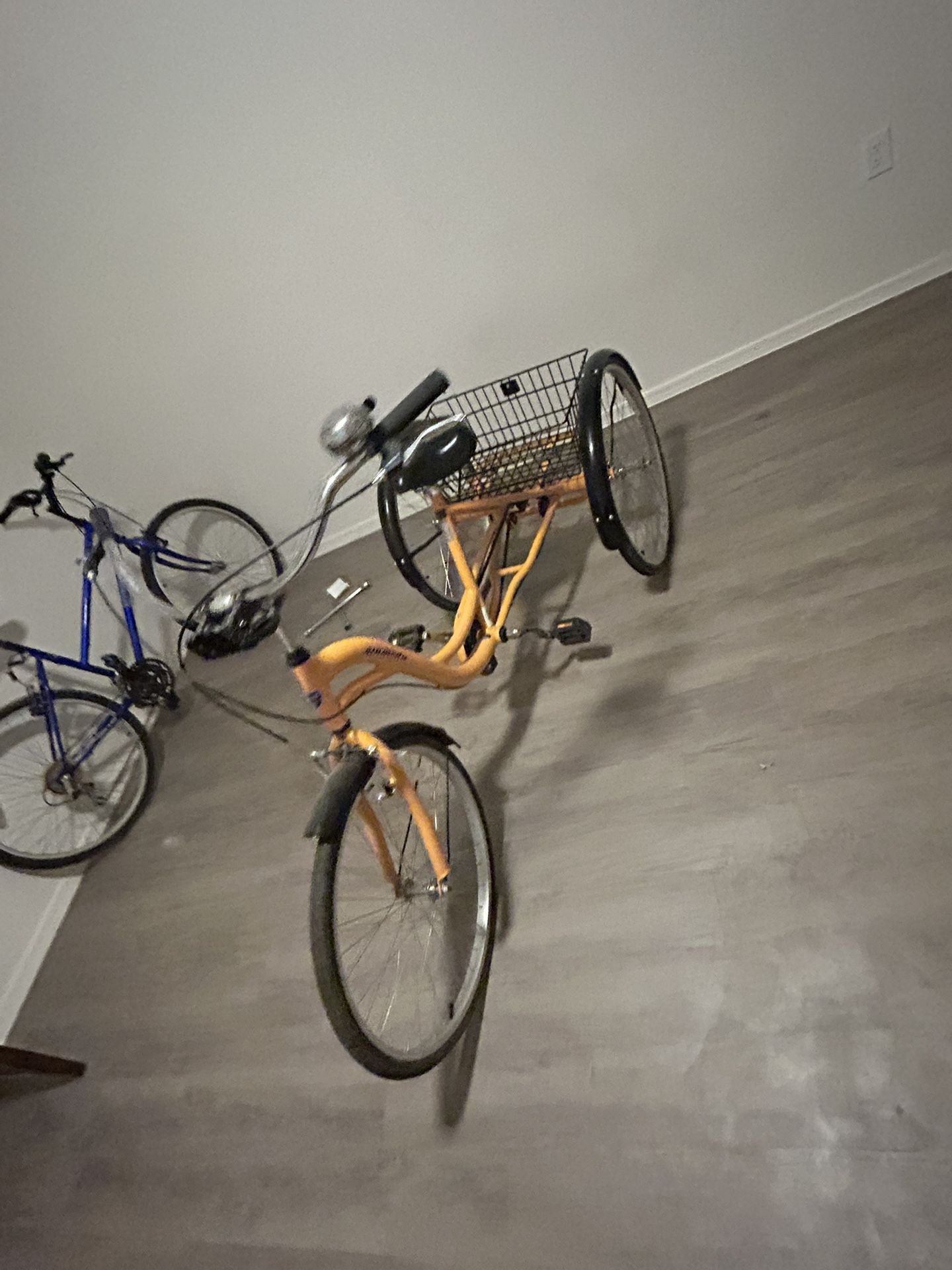 A slightly used tricycle