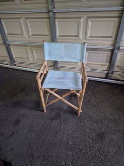 Bamboo Folding Director's Chair