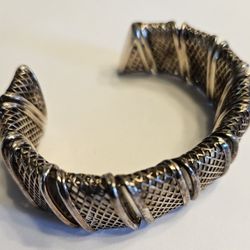 Vintage 925 Sterling Silver Cuff Bracelet