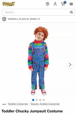 Toddler Chucky costume