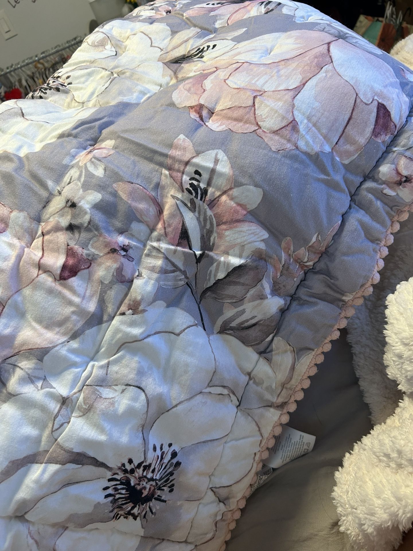 Lambs Ivy Signature Botanical Baby Watercolor Floral Piece