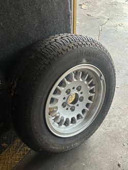 BMW rim and wheel