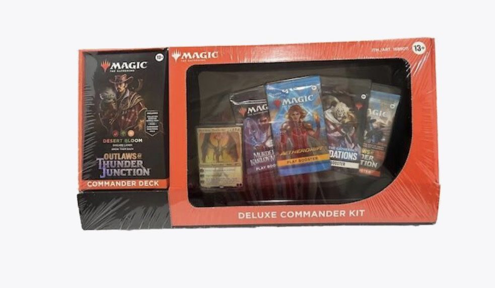 Magic The Gathering Deluxe Commander Set Outlaws Of Thunder Junction