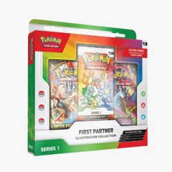 Pokemon First Partner Illustration Collection (Series 1)
