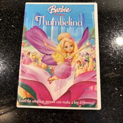 Barbie Presents Thumbelina DVD Even The Smallest Person Can Make Big Difference!