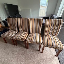 Dinning Table Upholstered Chairs 