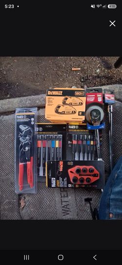 Mixed Tool Lot – DeWalt, Klein Tools, Husky