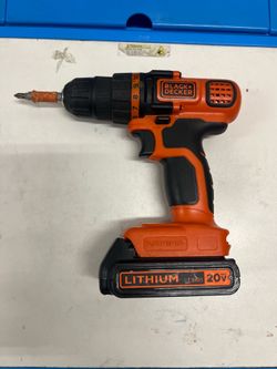 Black+Decker 20V Max Lithium Drill/Driver