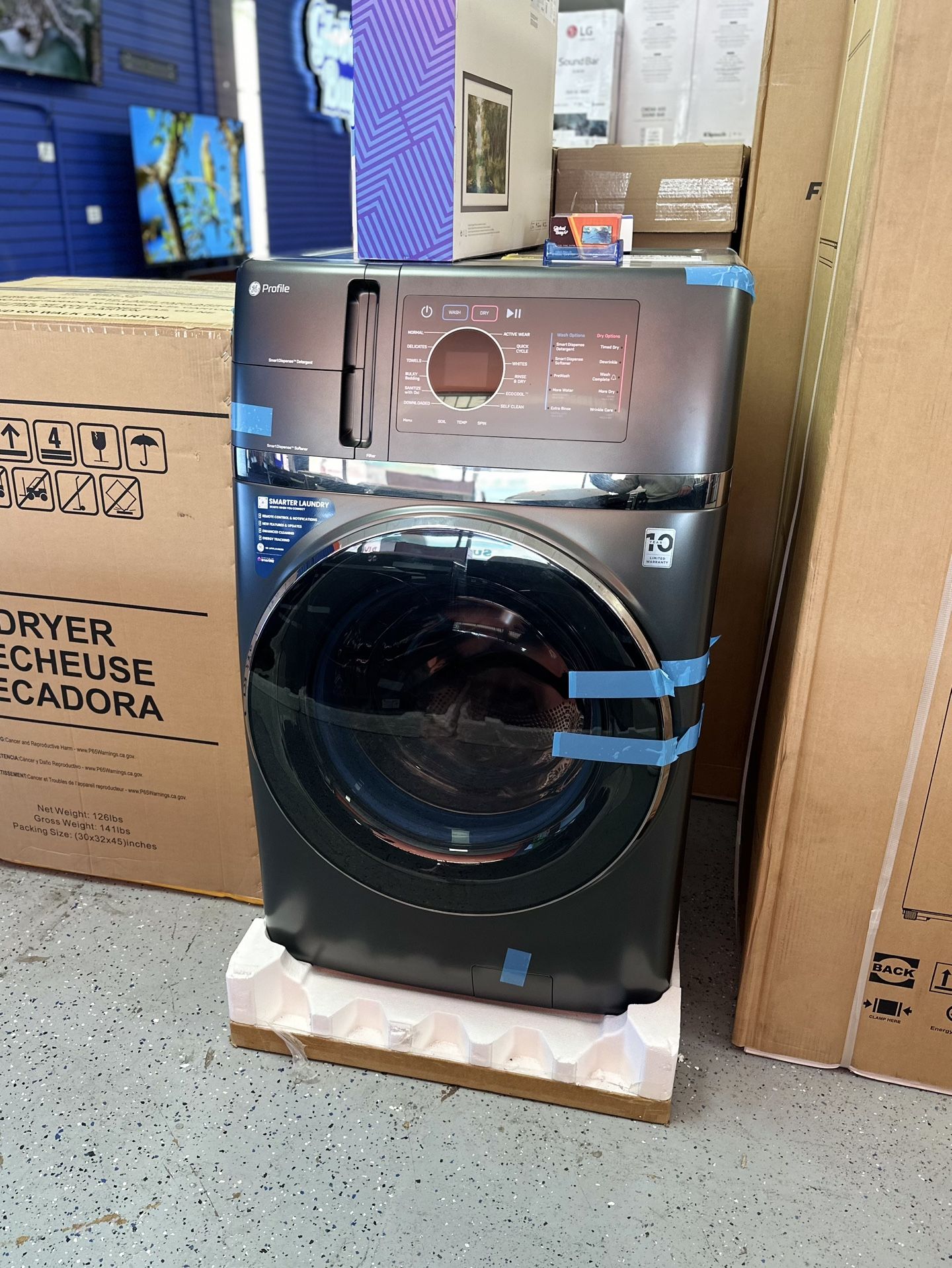 GE Profile 2in1 Washer & Dryer machine