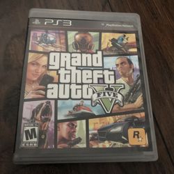 Grand Theft Auto V GTA 5 PS3 PlayStation 3 Game