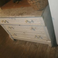 Marble Top Dresser