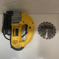 DeWALT Jigsaw And Avanati Skillsaw Blade