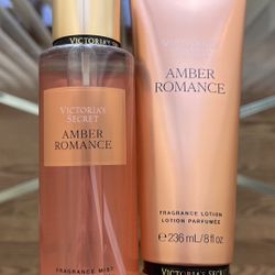 Victoria’s Secret Amber Romance Lotion And Spray For Price Of One
