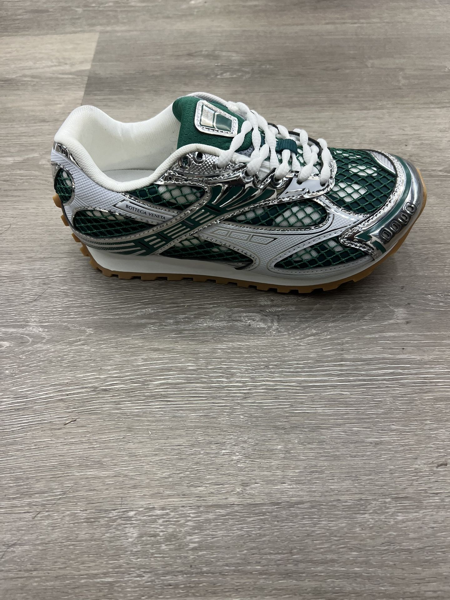 Bottega Green Sneakers 