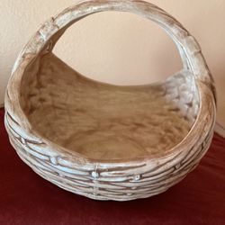 Large Ceramic Basket