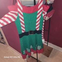 Christmas Dress Up Both LARGE NEW
