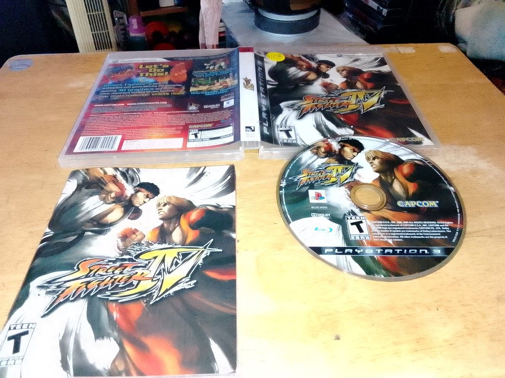 PS3 Game Street Fighter IV