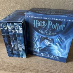 Harry Potter The Order of the Phoenix audiobook cds full set 
