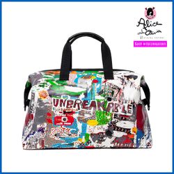 Alice + Olivia Basquiat Tote Weekender Travel Bag