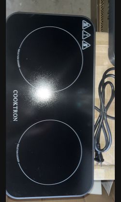 Cooktron Portable Induction Cooktop Electric Stove &cast Iron