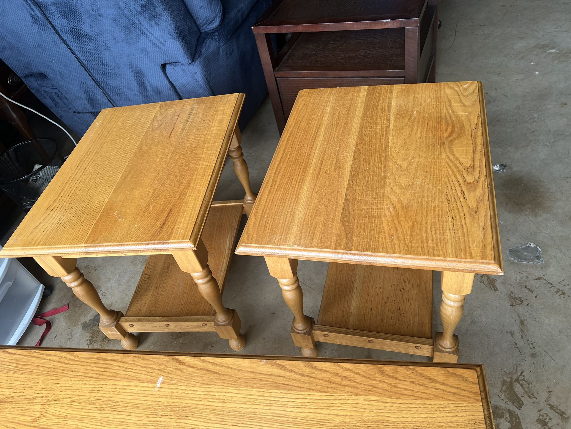 3 coffee tables set ( wooden)