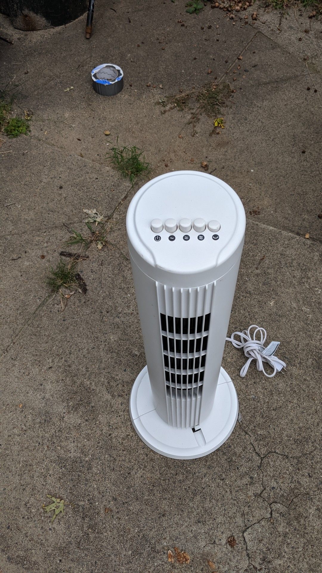 Tower fan turn new condition