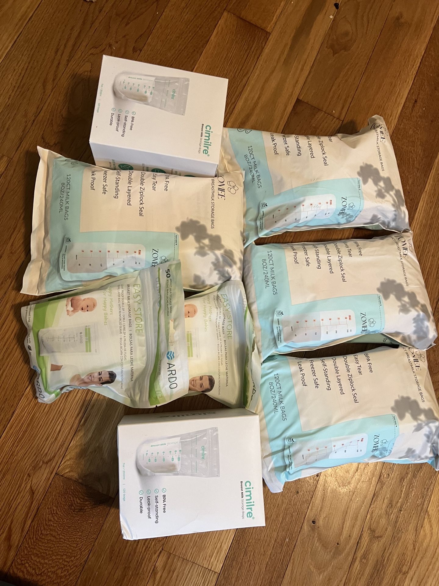 Breast Milk Bags