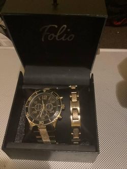 Michael Kors Watch And Bracelet 