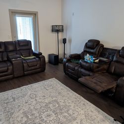 Bob Mills Casabella Brown Power Reclining Sofa & Loveseat